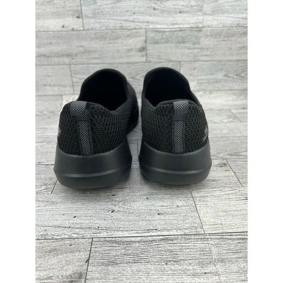 Skechers GoWalk Joy Women Size 7.5 Black Mesh Slip On Walking Shoes 15600TX BBK - Picture 9 of 13